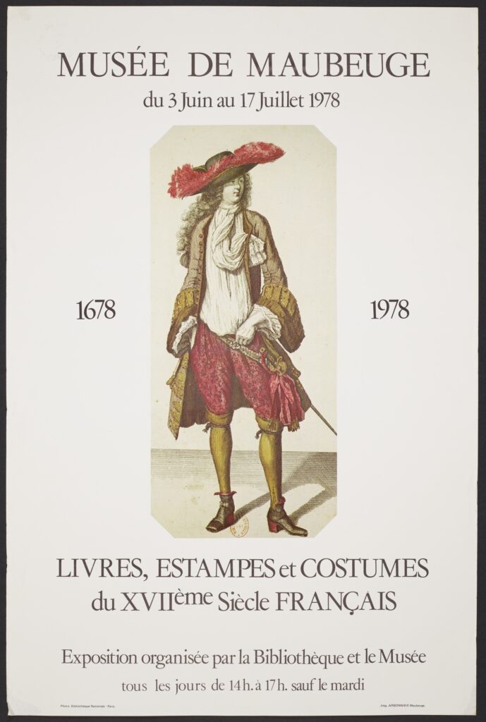 Affiche d'exposition du Musée de Maubeuge